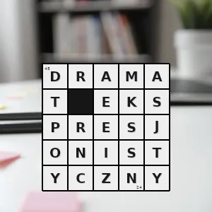 Hasło krzyżówkowe monumentalizować - dramat ekspresjonistyczny – rozwiązanie, synonimy, podpowiedzi i definicje krzyżówkowe